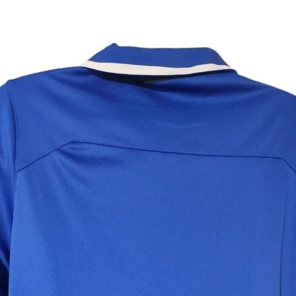 Nike Dri-FIT Kentucky Wildcats Polo Shirt Mens Large Royal Blue UK Logo NCAA‎